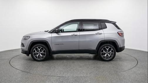 Silver Zynith Metallic Clearcoat 2025 Jeep Compass Limited