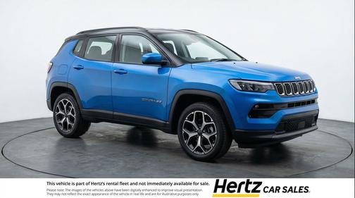 Hydro Blue Pearlcoat 2025 Jeep Compass Limited