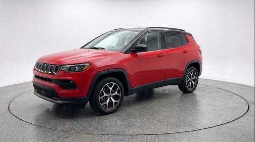 Red Hot Pearlcoat 2025 Jeep Compass Limited