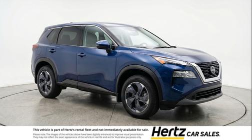 Deep Ocean Blue Pearl 2025 Nissan Rogue SV