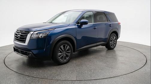 Deep Ocean Blue Pearl 2025 Nissan Pathfinder SV FWD