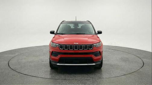Red Hot Pearlcoat 2025 Jeep Compass Limited