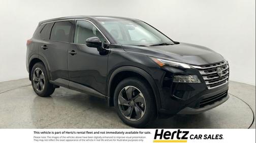 Super Black 2025 Nissan Rogue SV