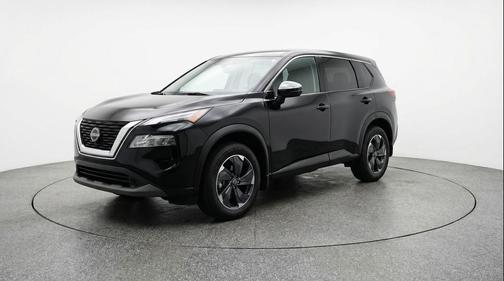 Super Black 2025 Nissan Rogue SV