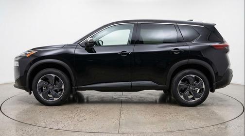 Super Black 2025 Nissan Rogue SV