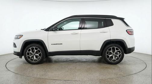 Bright White Clearcoat 2025 Jeep Compass Limited