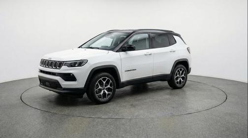 Bright White Clearcoat 2025 Jeep Compass Limited