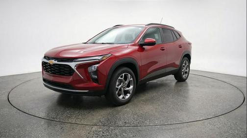 Crimson Metallic 2025 Chevrolet Trax LT