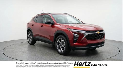 Crimson Metallic 2025 Chevrolet Trax LT