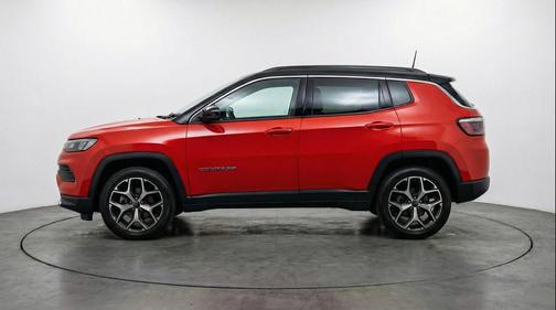 Red Hot Pearlcoat 2025 Jeep Compass Limited