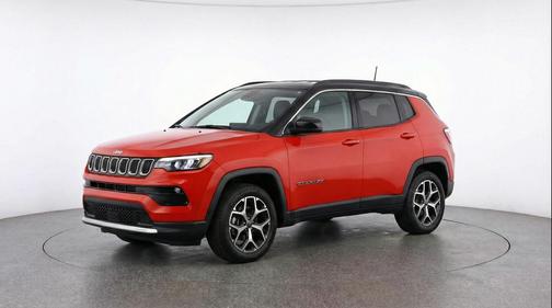 Red Hot Pearlcoat 2025 Jeep Compass Limited