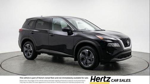 Super Black 2025 Nissan Rogue SV