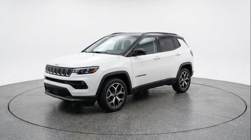 Bright White Clearcoat 2025 Jeep Compass Limited