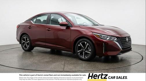 Rosewood Metallic 2025 Nissan Sentra SV