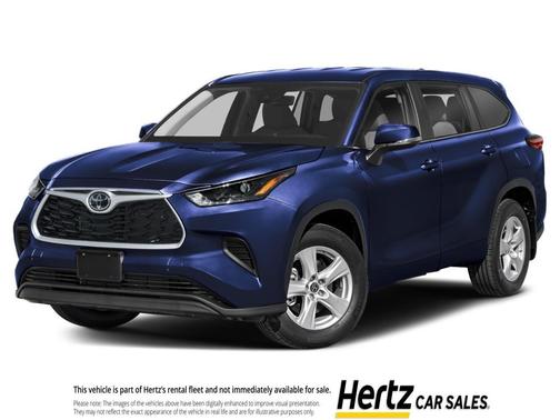 Blueprint 2025 Toyota Highlander LE
