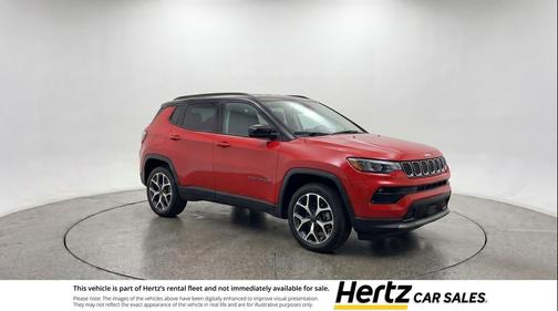 Red Hot Pearlcoat 2025 Jeep Compass Limited