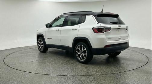 Bright White Clearcoat 2025 Jeep Compass Limited