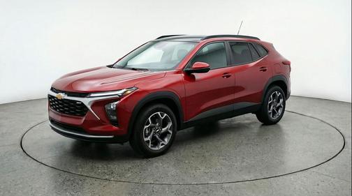 Crimson Metallic 2025 Chevrolet Trax LT
