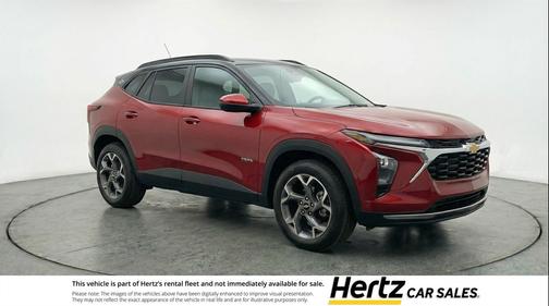 Crimson Metallic 2025 Chevrolet Trax LT