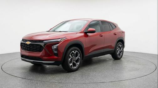 Crimson Metallic 2025 Chevrolet Trax LT