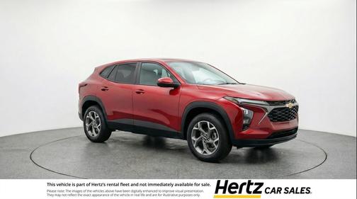 Crimson Metallic 2025 Chevrolet Trax LT