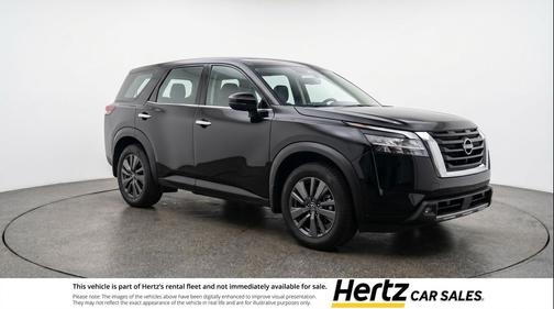 Super Black 2025 Nissan Pathfinder SV 4WD