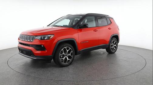 Red Hot Pearlcoat 2025 Jeep Compass Limited