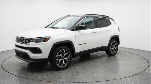 Bright White Clearcoat 2025 Jeep Compass Limited