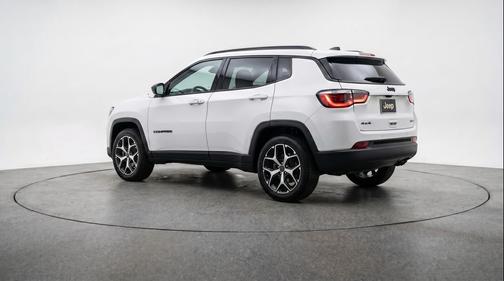 Bright White Clearcoat 2025 Jeep Compass Limited