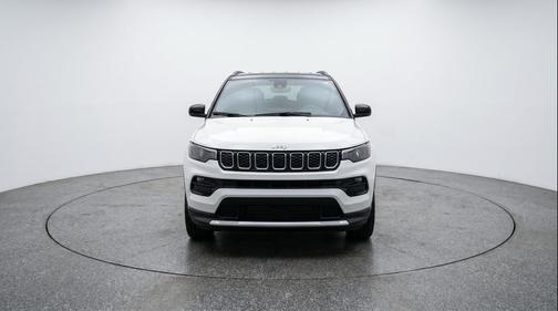 Bright White Clearcoat 2025 Jeep Compass Limited