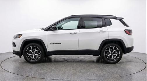 Bright White Clearcoat 2025 Jeep Compass Limited