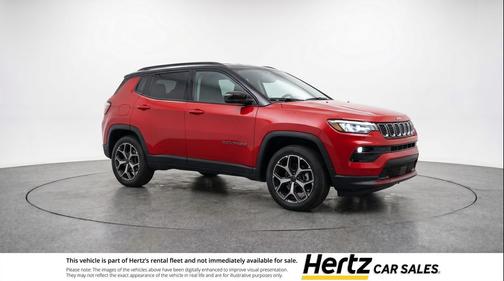 Red Hot Pearlcoat 2025 Jeep Compass Limited