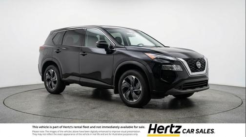 Super Black 2025 Nissan Rogue SV