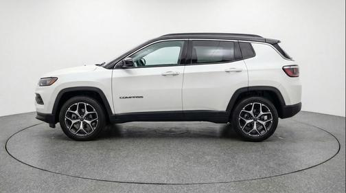 Bright White Clearcoat 2025 Jeep Compass Limited