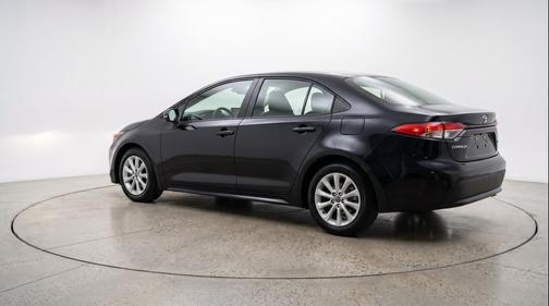 Midnight Black Metallic 2025 Toyota Corolla LE