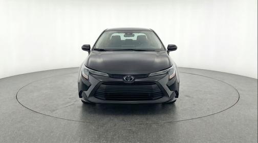 Midnight Black Metallic 2025 Toyota Corolla LE