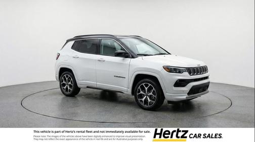 Bright White Clearcoat 2025 Jeep Compass Limited