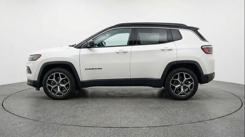 Bright White Clearcoat 2025 Jeep Compass Limited