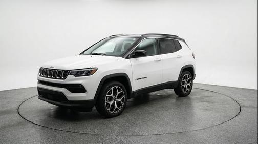 Bright White Clearcoat 2025 Jeep Compass Limited