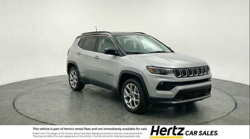 Silver Zynith Metallic Clearcoat 2025 Jeep Compass Limited