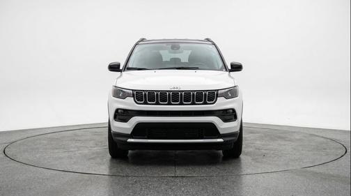 Bright White Clearcoat 2025 Jeep Compass Limited