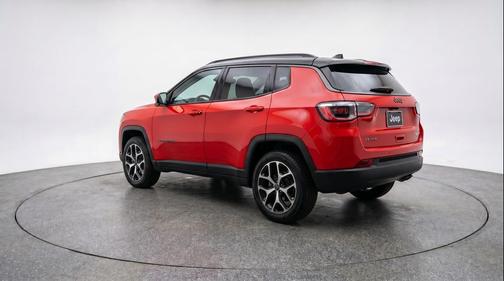 Red Hot Pearlcoat 2025 Jeep Compass Limited