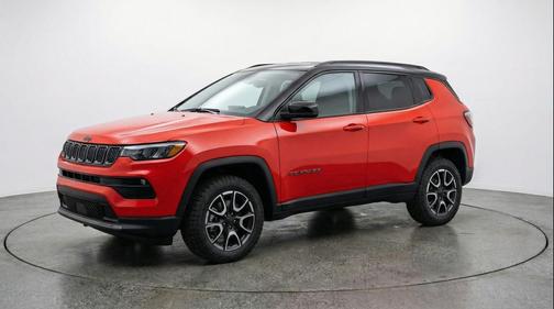 Red Hot Pearlcoat 2025 Jeep Compass Trailhawk