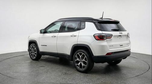 Bright White Clearcoat 2025 Jeep Compass Limited