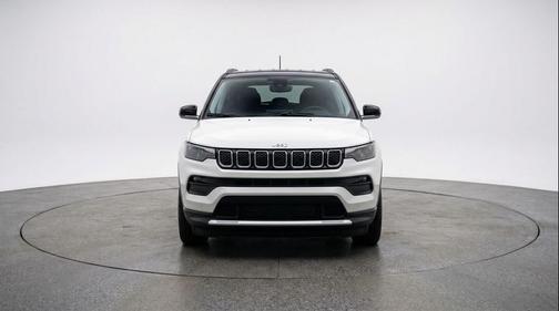 Bright White Clearcoat 2025 Jeep Compass Limited
