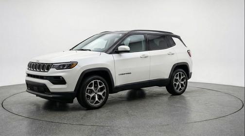 Bright White Clearcoat 2025 Jeep Compass Limited