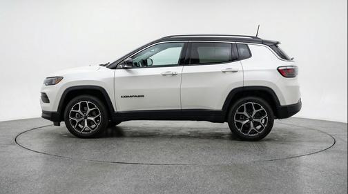 Bright White Clearcoat 2025 Jeep Compass Limited