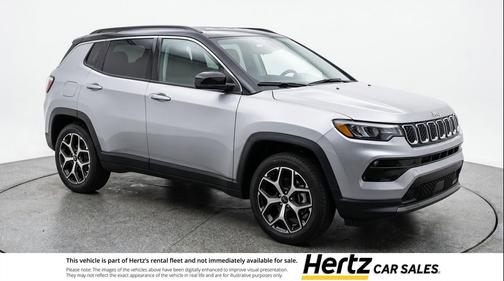 Silver Zynith Metallic Clearcoat 2025 Jeep Compass Limited