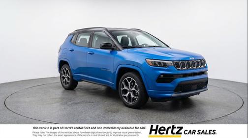 Hydro Blue Pearlcoat 2025 Jeep Compass Limited