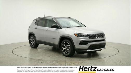 Silver Zynith Metallic Clearcoat 2025 Jeep Compass Limited